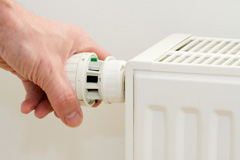 Blore central heating installation costs